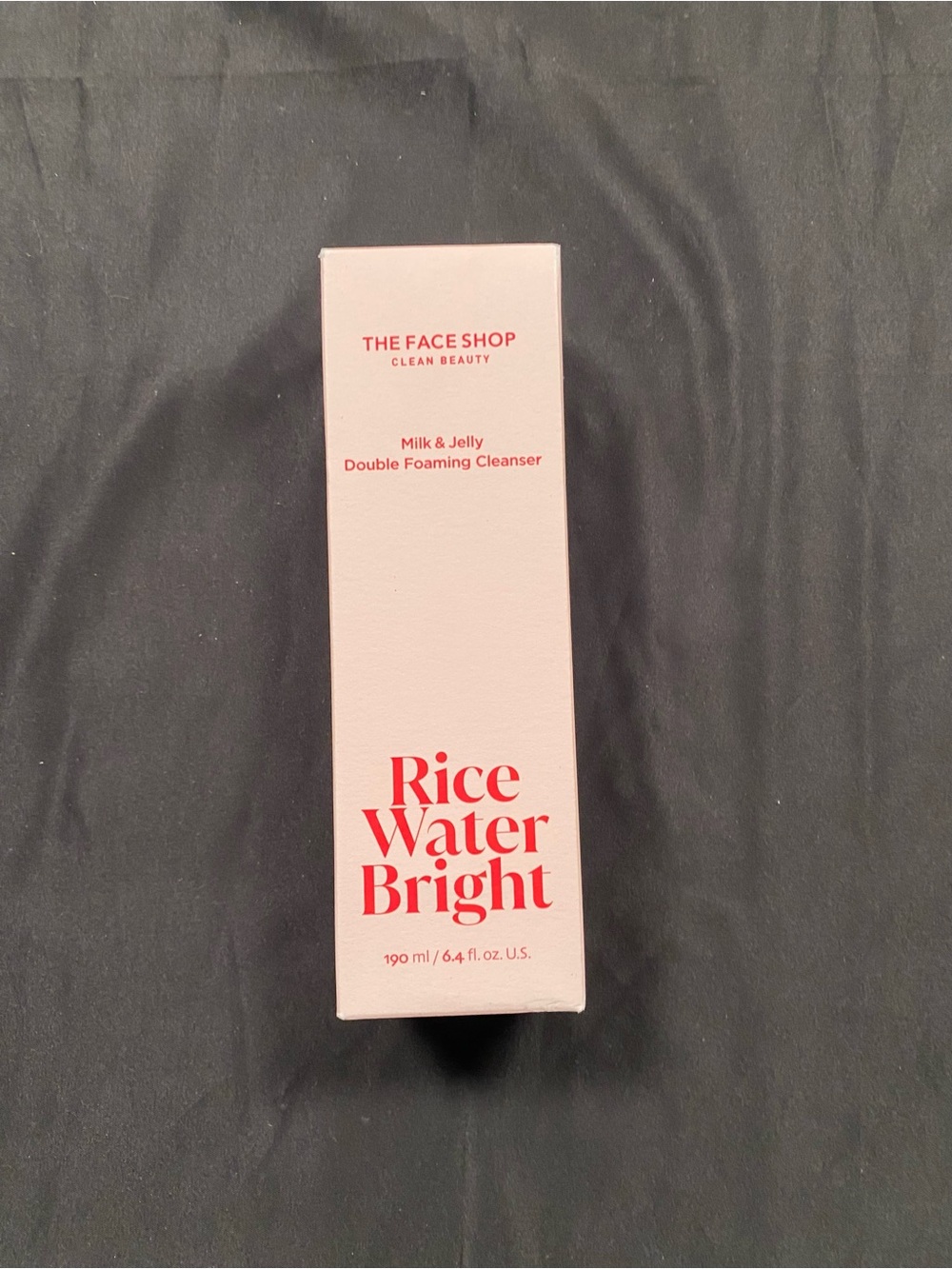 Rice Water Bright Milk & Jelly Double Foaming Cleanser — Pink